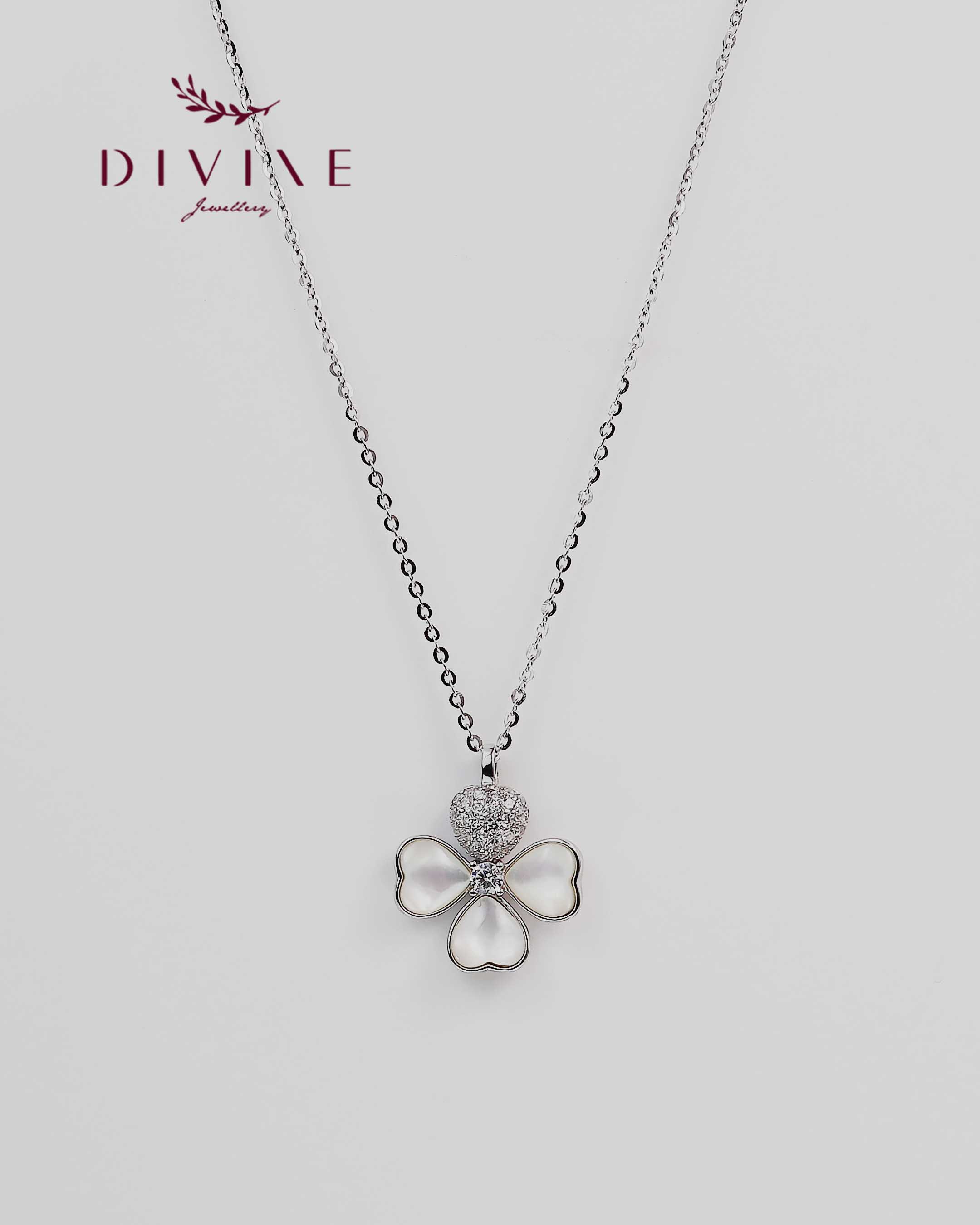 Silver Necklace 163