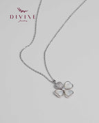 Silver Necklace 163
