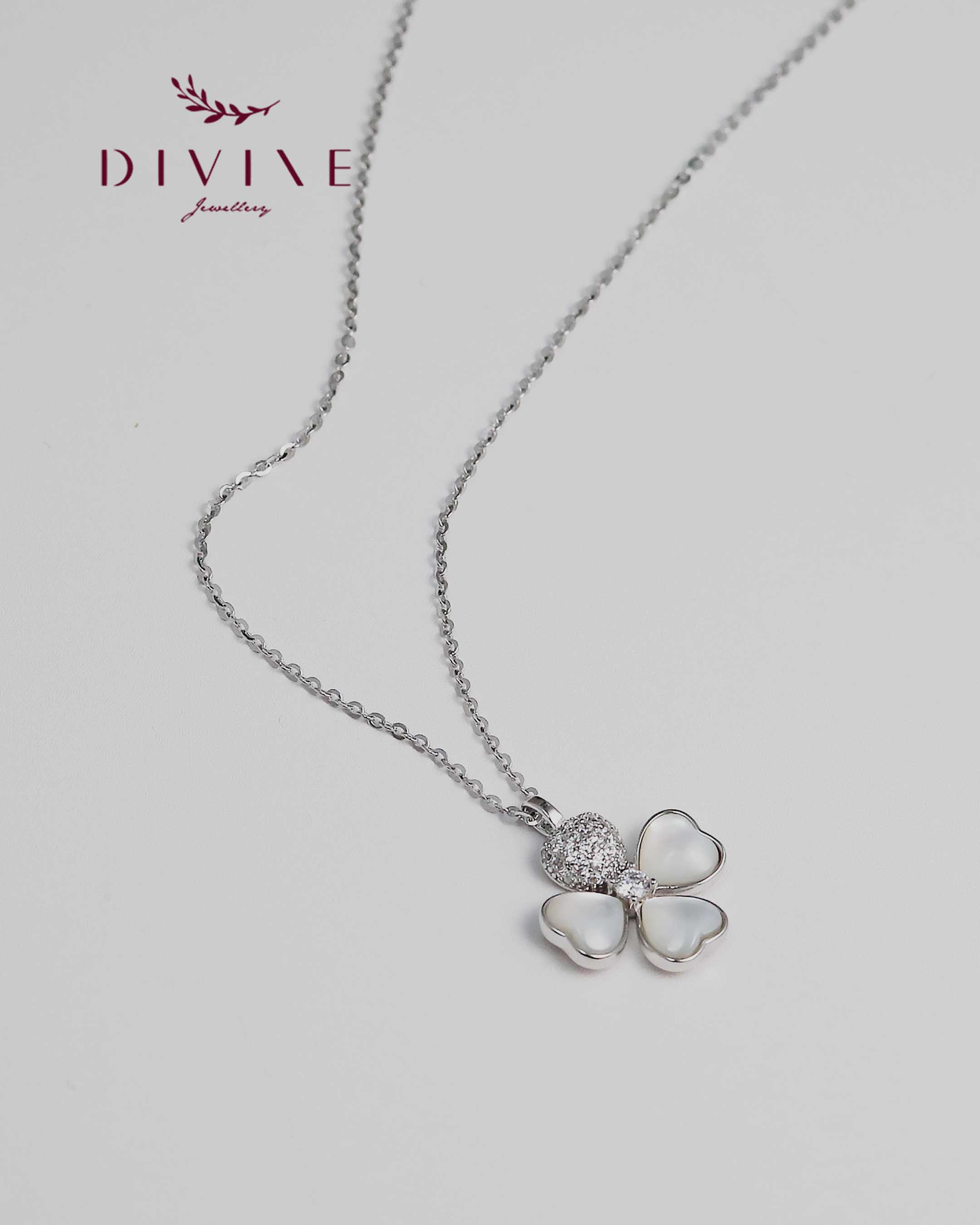 Silver Necklace 163
