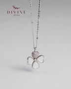 Silver Necklace 163