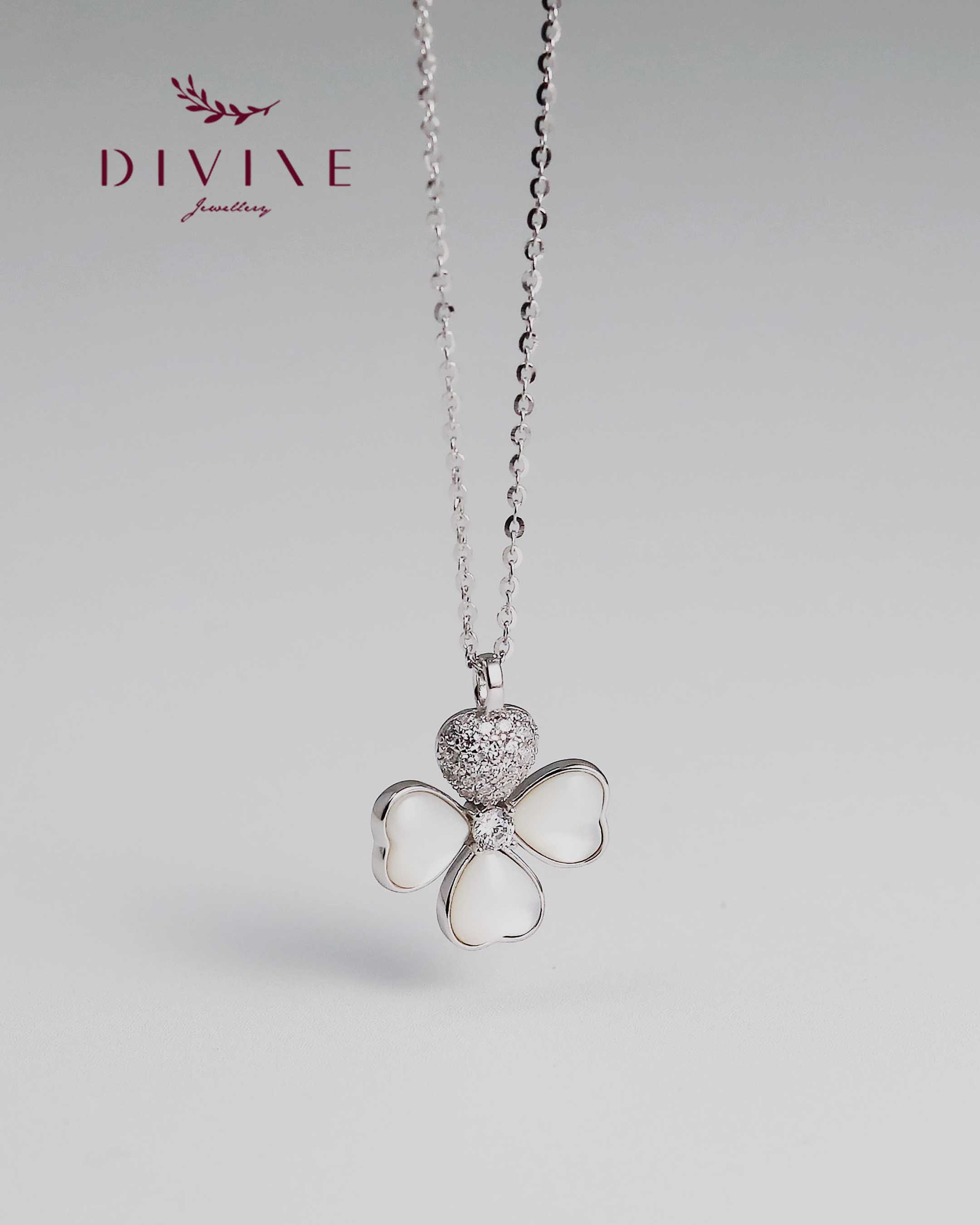 Silver Necklace 163
