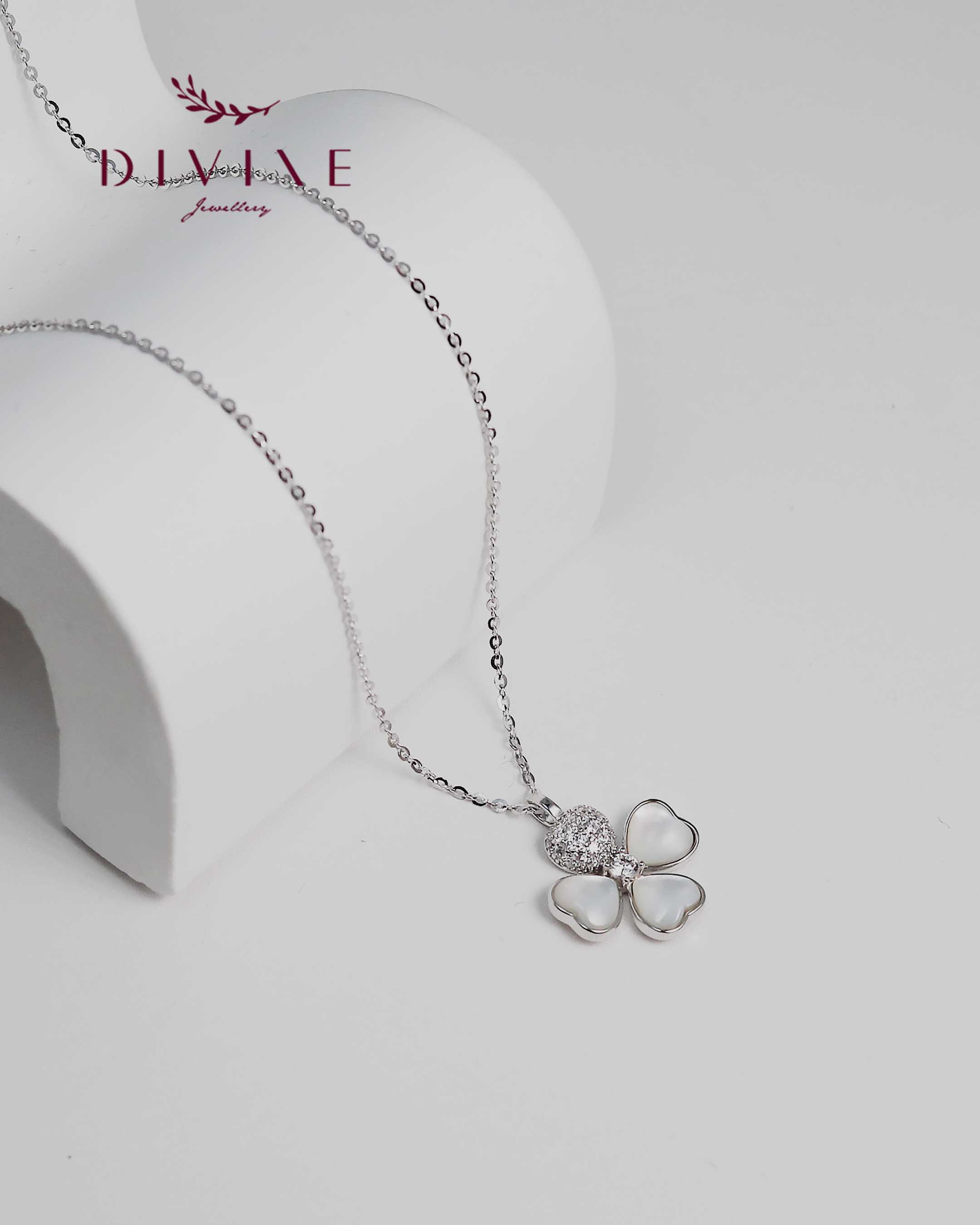 Silver Necklace 163