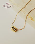 Silver Necklace 166