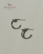Silver earrings 125