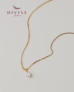 Silver Necklace 136