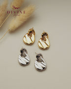 Silver earrings 127