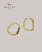 Silver earrings 130