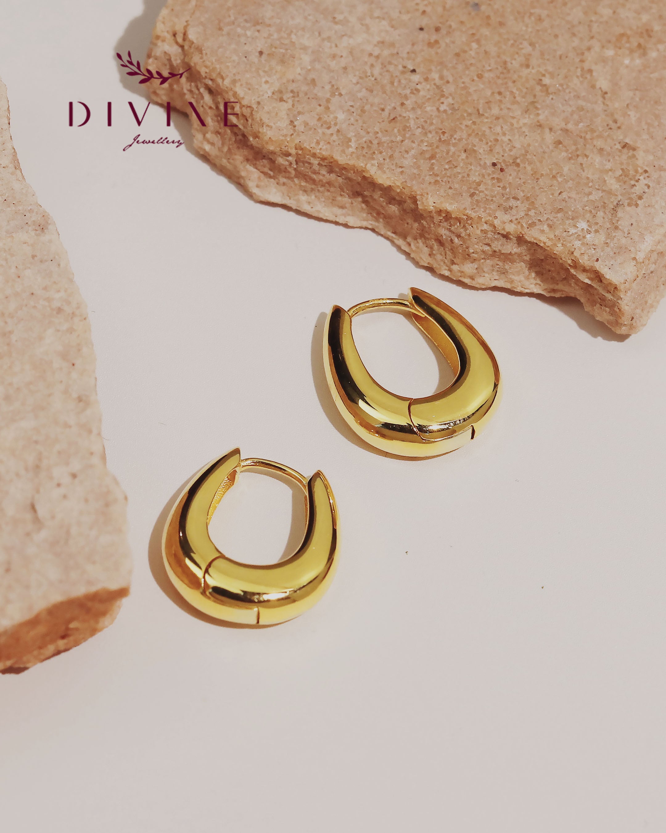 Silver earrings 131