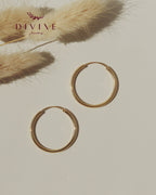 Silver earrings 132