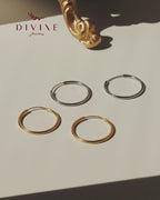 Silver earrings 132