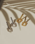 Silver earrings 133