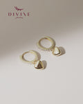 Silver earrings 135