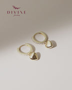 Silver earrings 135