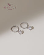 Silver earrings 137