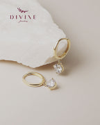 Silver earrings 137