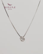 Silver Necklace 141