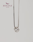 Silver Necklace 141