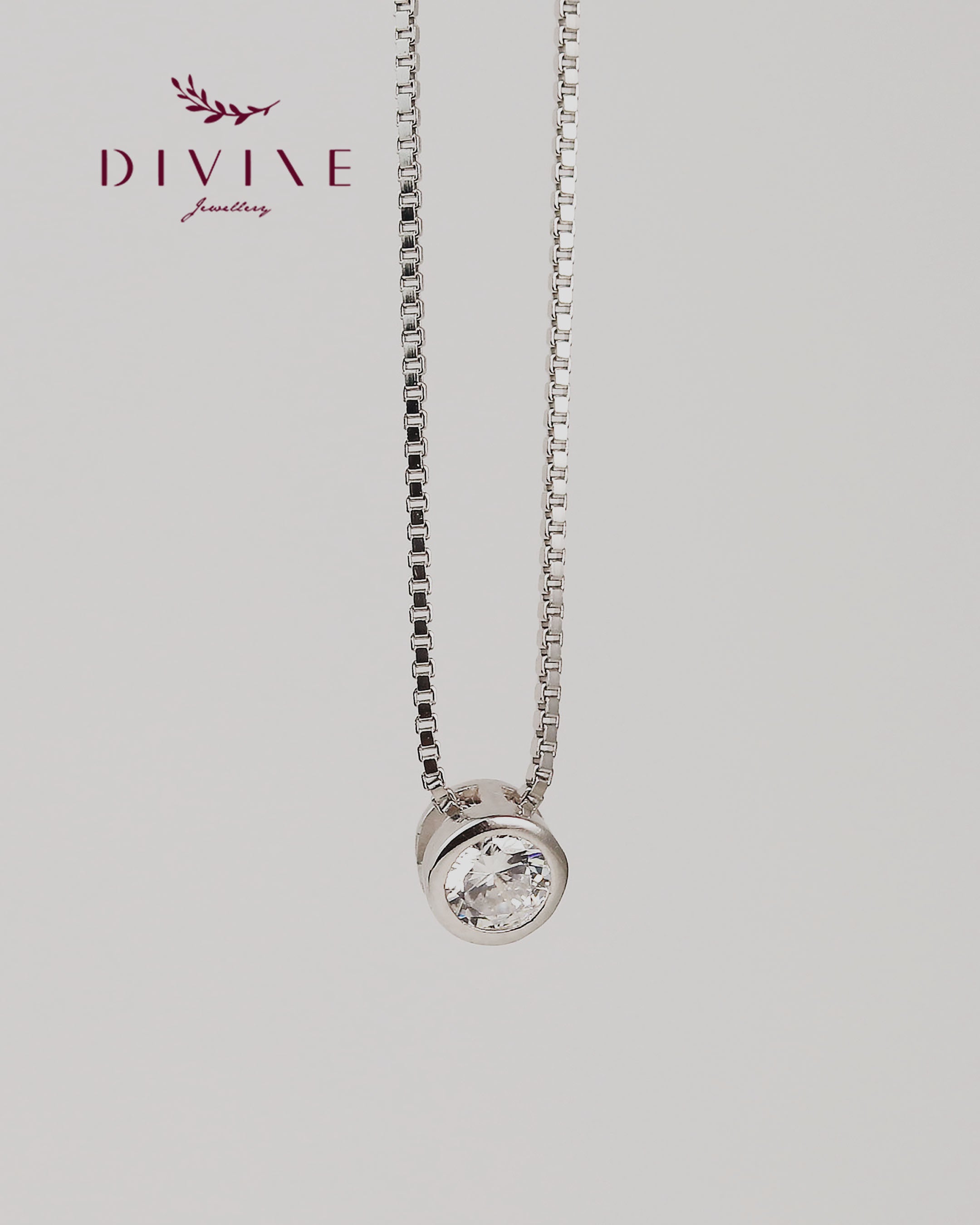 Silver Necklace 141