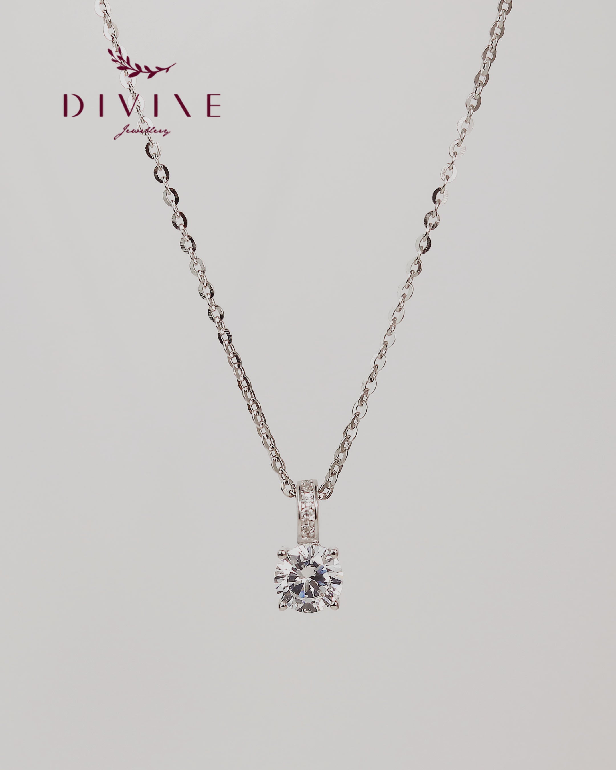 Silver Necklace 142