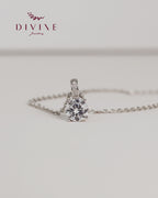 Silver Necklace 142