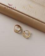 Silver earrings 139