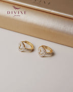 Silver earrings 139