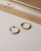 Silver earrings 140