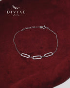 Silver bracelet 036