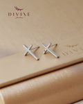 Silver earrings 141