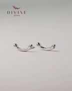 Silver earrings 142