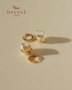 Silver earrings 147
