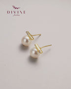 Silver earrings 152