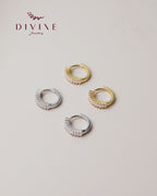 Silver earrings 153