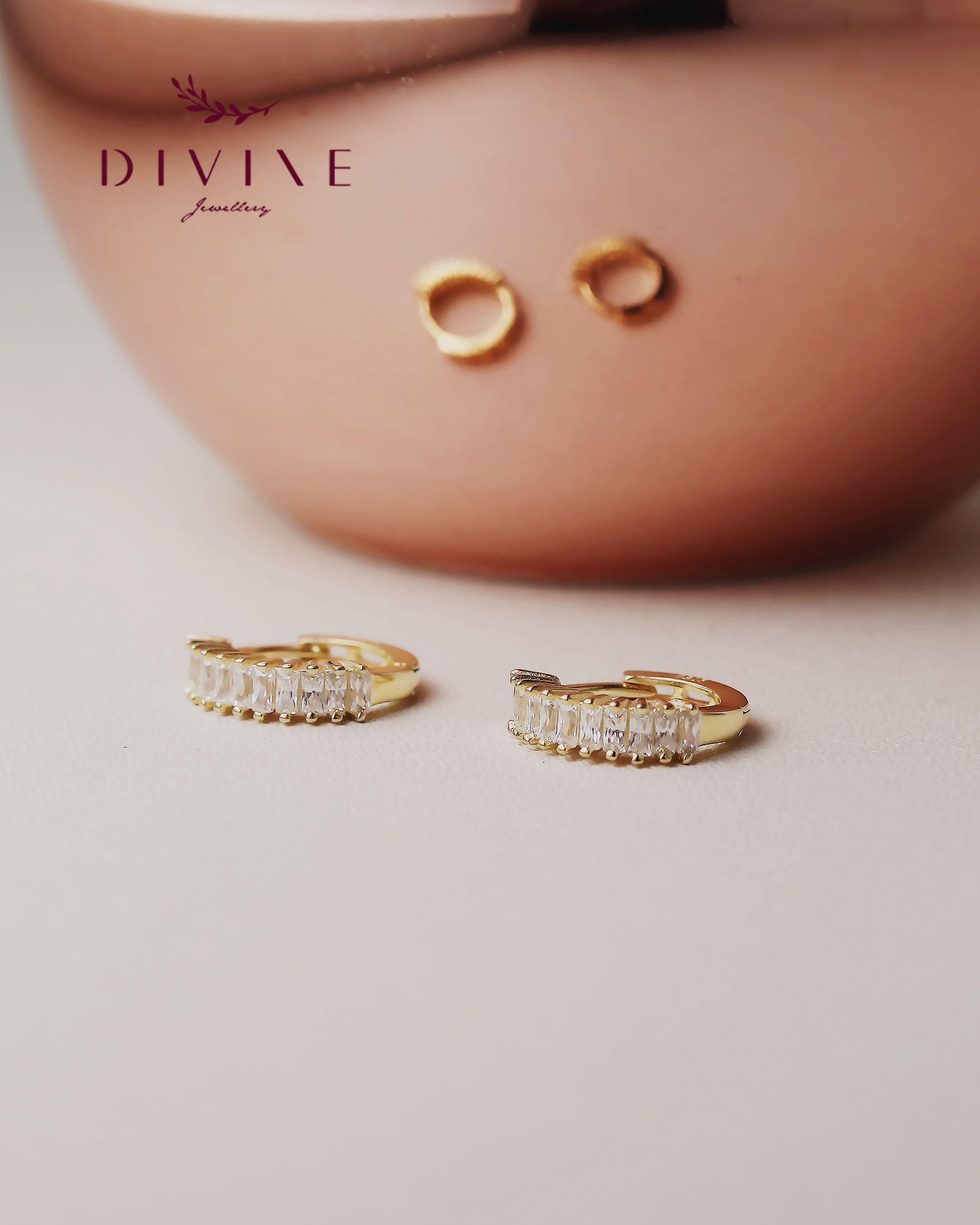 Silver earrings 153