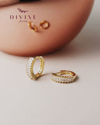 Silver earrings 153
