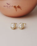 Silver earrings 155