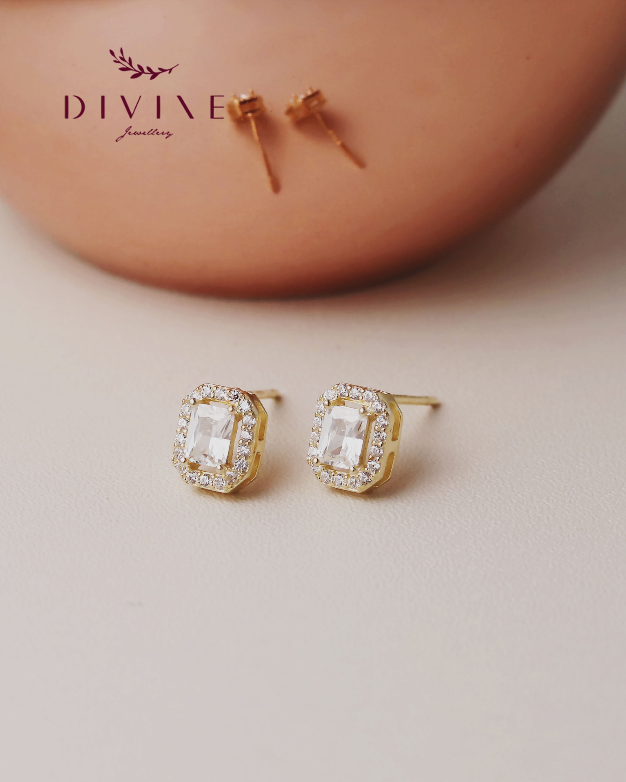 Silver earrings 155