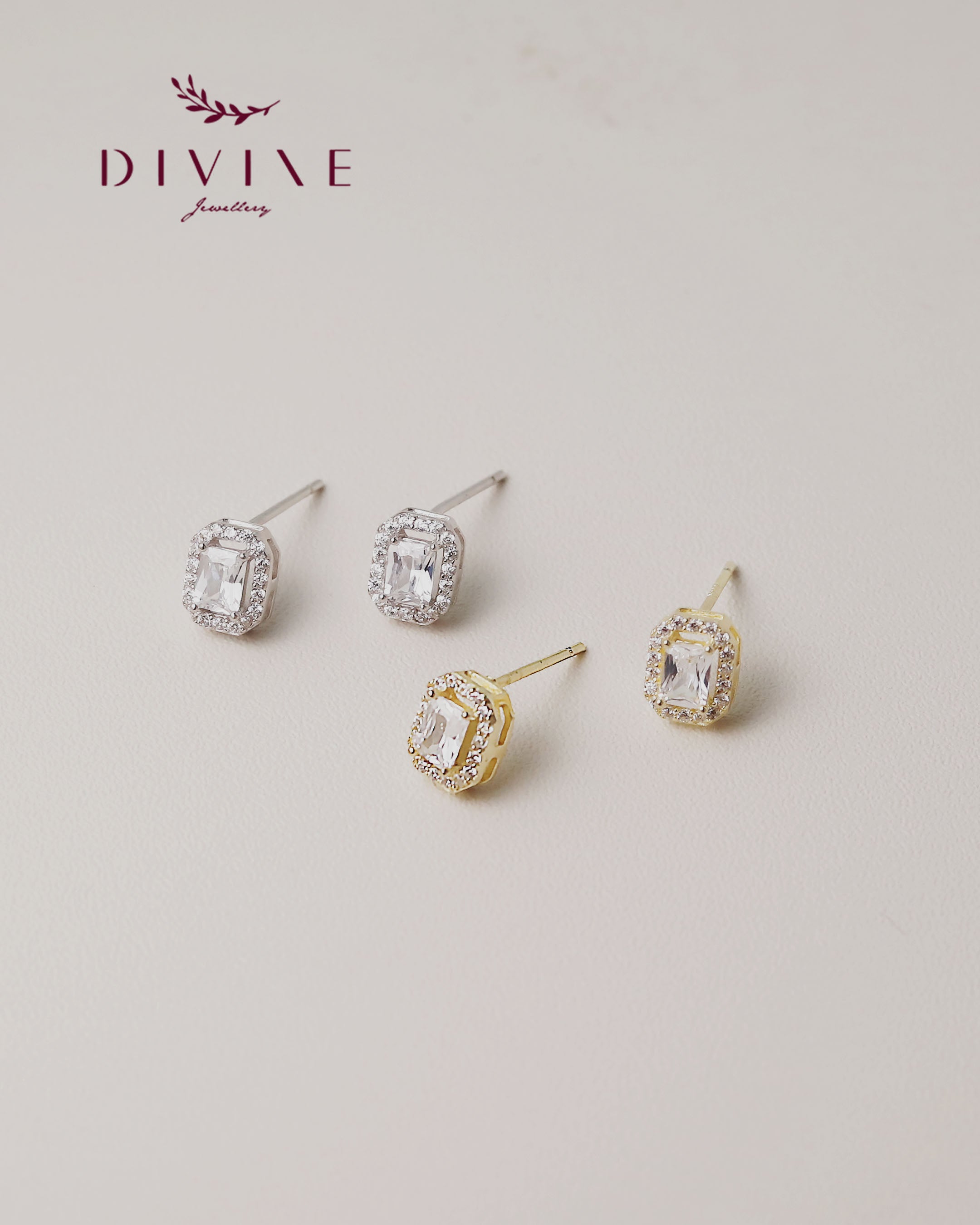 Silver earrings 155