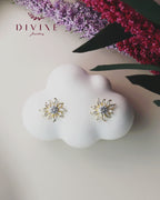 Silver earrings 157