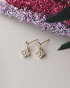Silver earrings 158