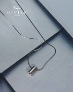 Silver Necklace 157