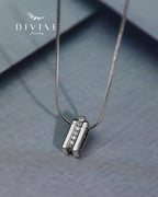 Silver Necklace 157