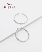 Silver earrings 100
