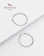 Silver earrings 100