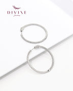 Silver earrings 102
