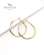 Silver earrings 105