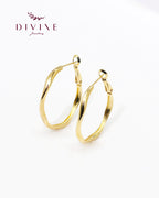 Silver earrings 105