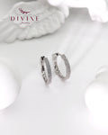 Silver earrings 111
