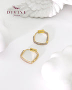 Silver earrings 110