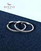 Silver earrings 115